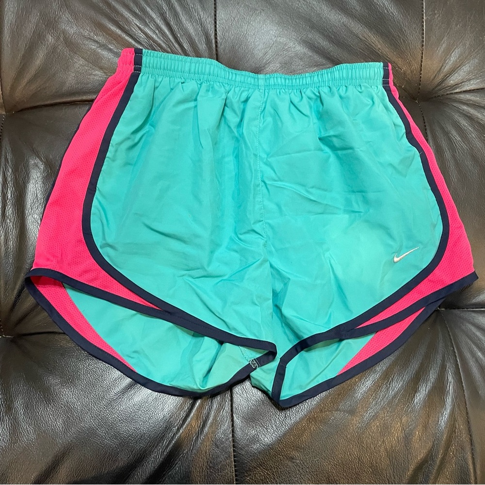Nike Tempo Running Shorts - Aqua/Pink/Navy